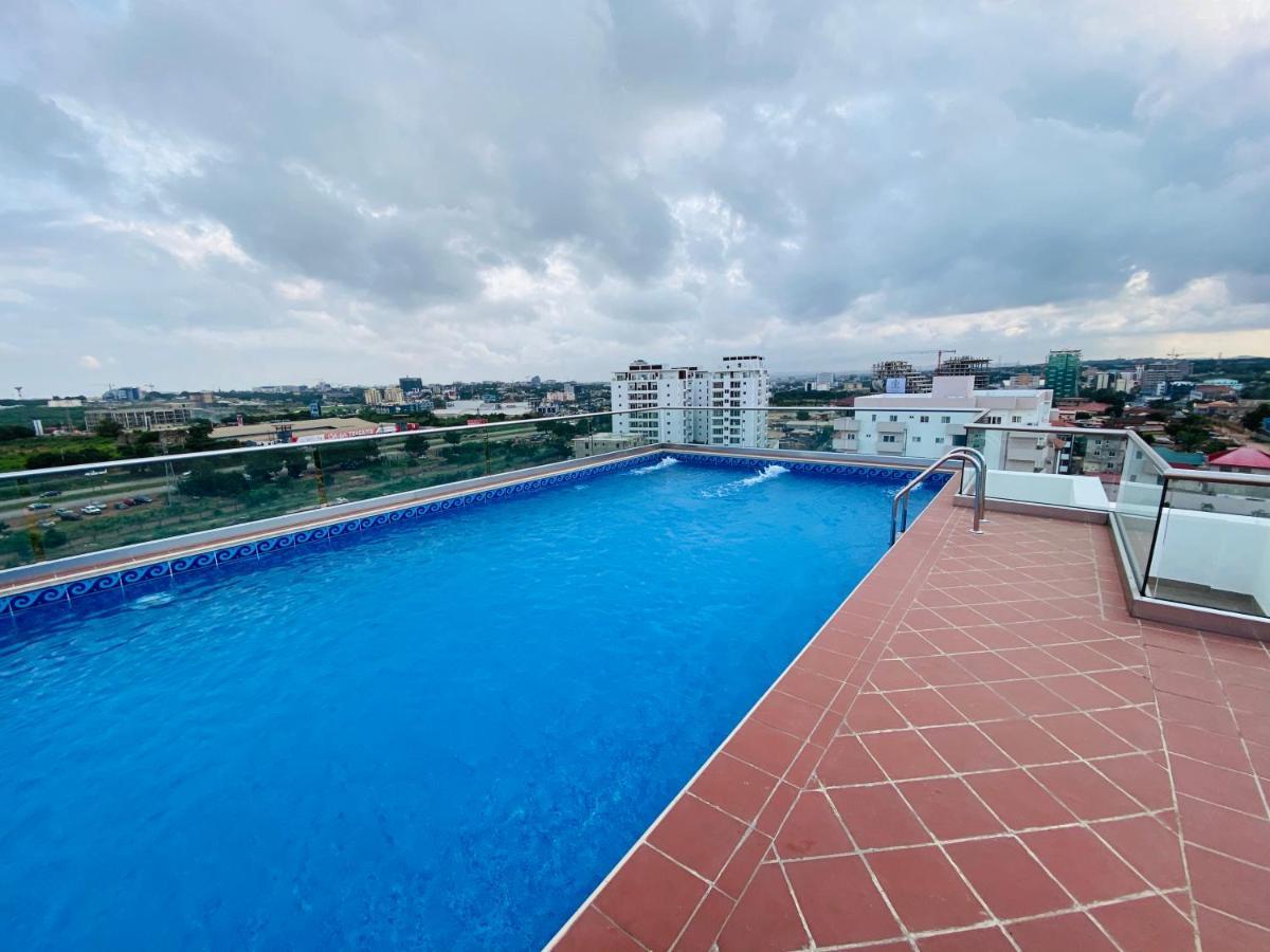Oasis Park Residence East Legon Bagian luar foto